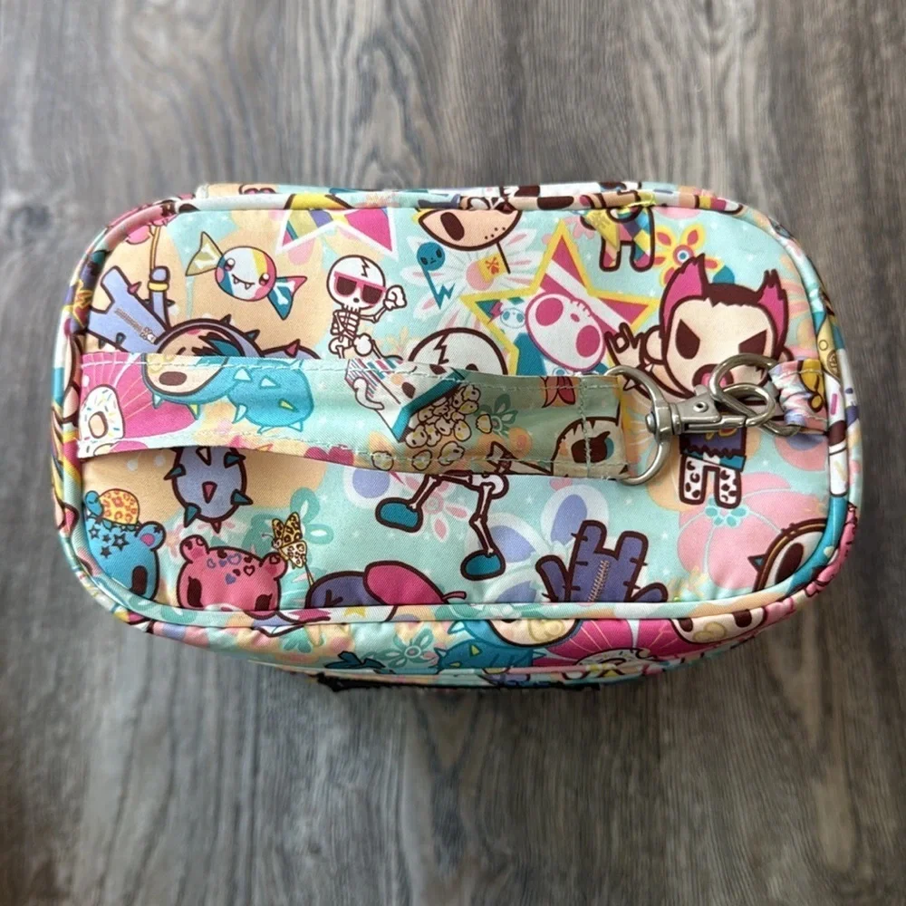 Jujube Bag Blue Perky Tokidoki Fuel Cell Bottle Bag Lunch Pail - Picture 4 of 10
